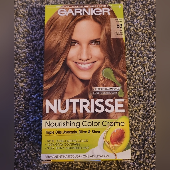 Garnier Hair Garnier Nutrisse Nourishing Color Creme Brown Sugar 63
